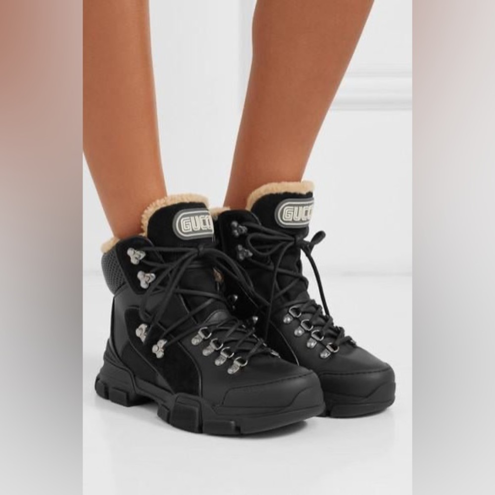𝐆𝐆 Shearling 𝐁𝐋𝐊 Flashtrek 36.5/ 6/ 6.5